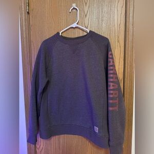 Carhartt Men's Dark Gray Crewneck Sweater